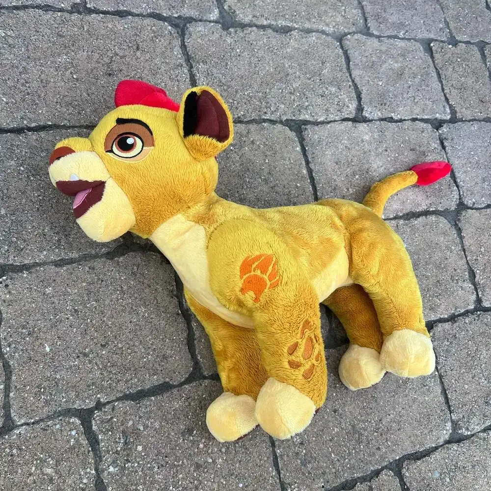 Disney Store Kion The Lion King Guard Red Mane Plush Stuffed Animal